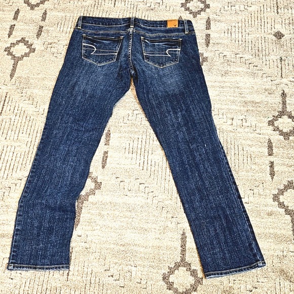American Eagle Outfitter women's Skinny Jeans Short Cropped/Ankle sz 6 - Picture 2 of 7